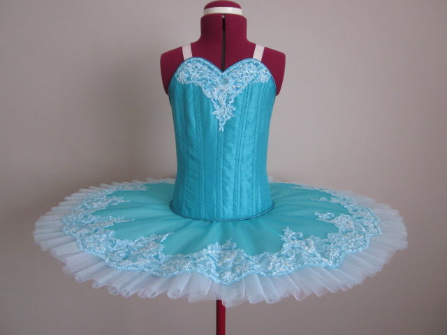 Aqua lace tutu 1