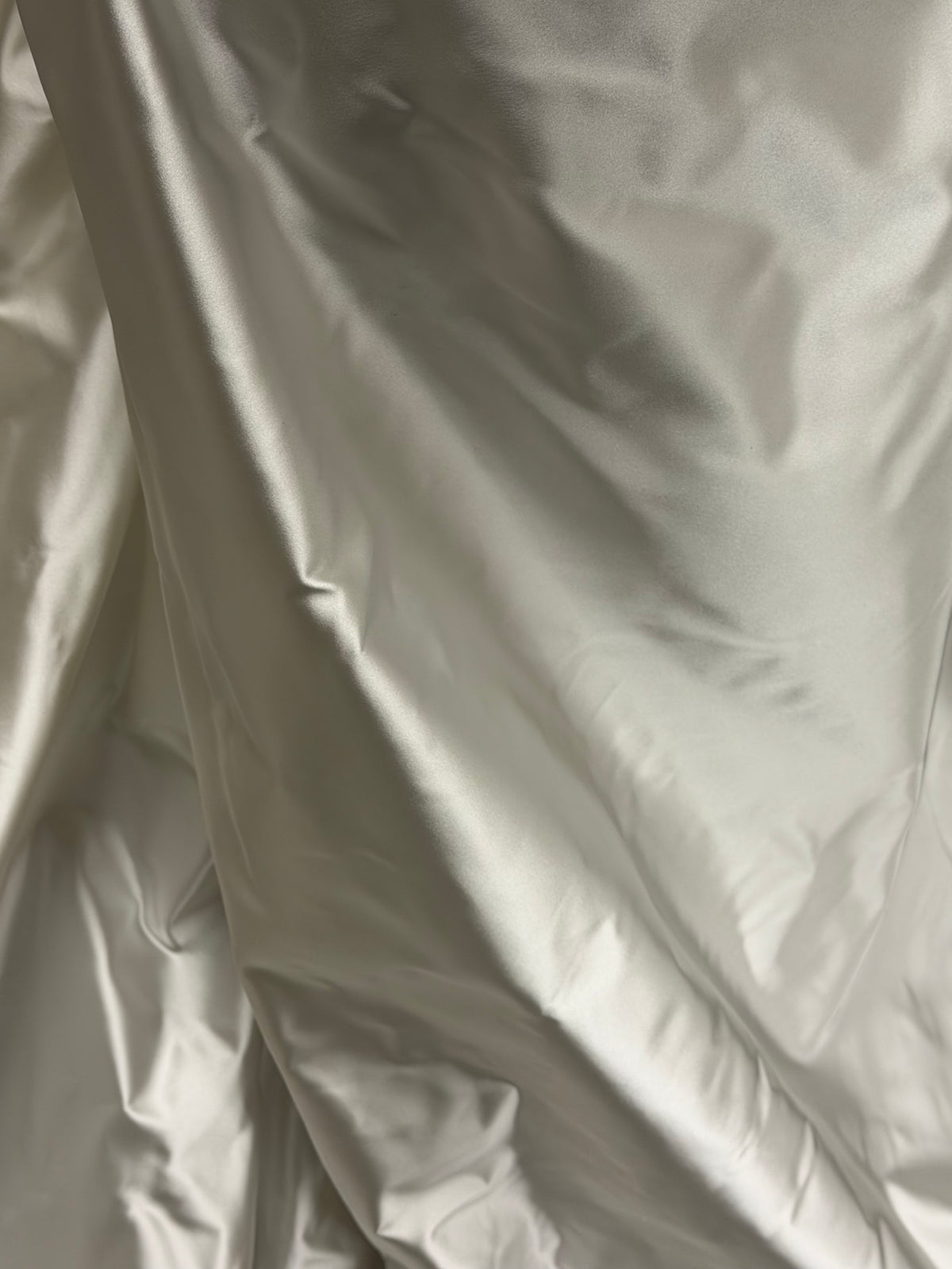 Elfenbein Polyester Duchesse Satin - P748