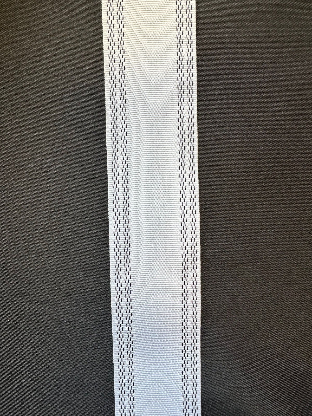 Weiß 38 mm gerades Petersham - A15