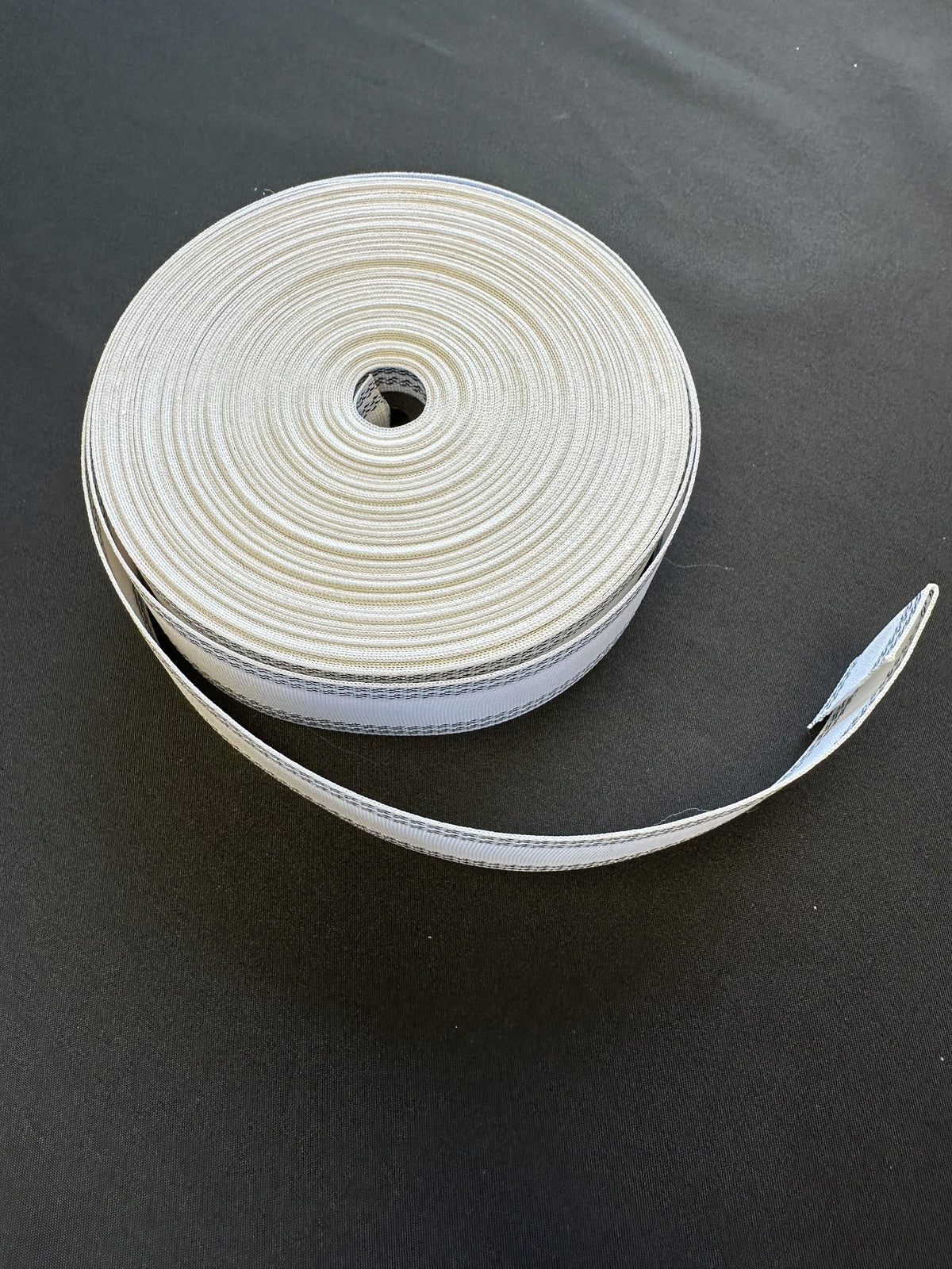 Weiß 38 mm gerades Petersham - A15