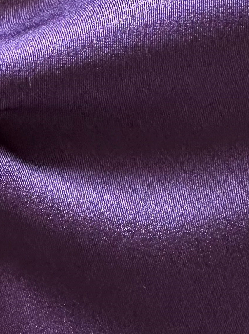 Amethyst Polyester Satin - Japan