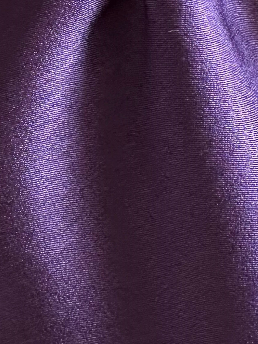 Amethyst Polyester Satin - Japan