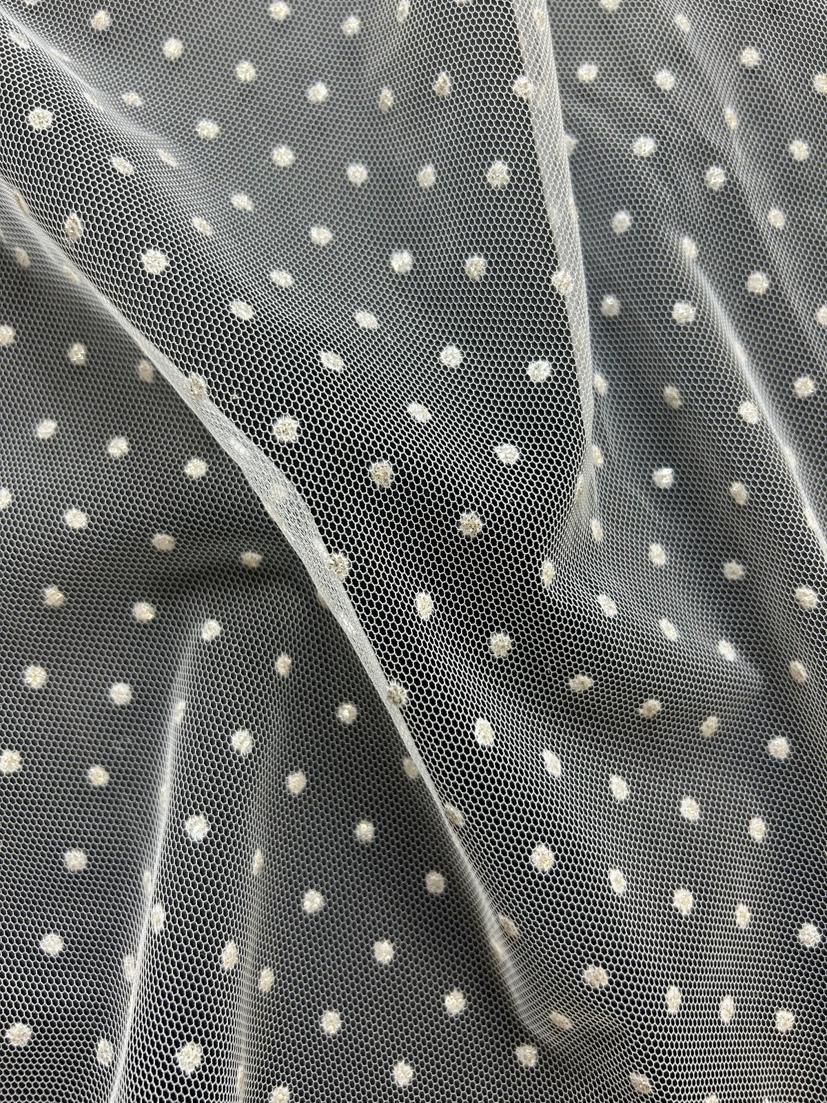 Glitzernder Flocktüll - Armande