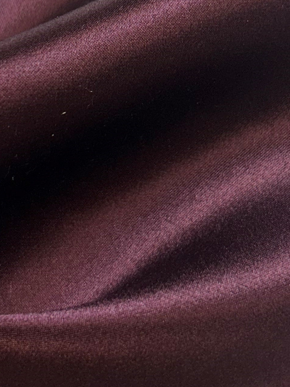 Aubergine Seidensatin - Splendour