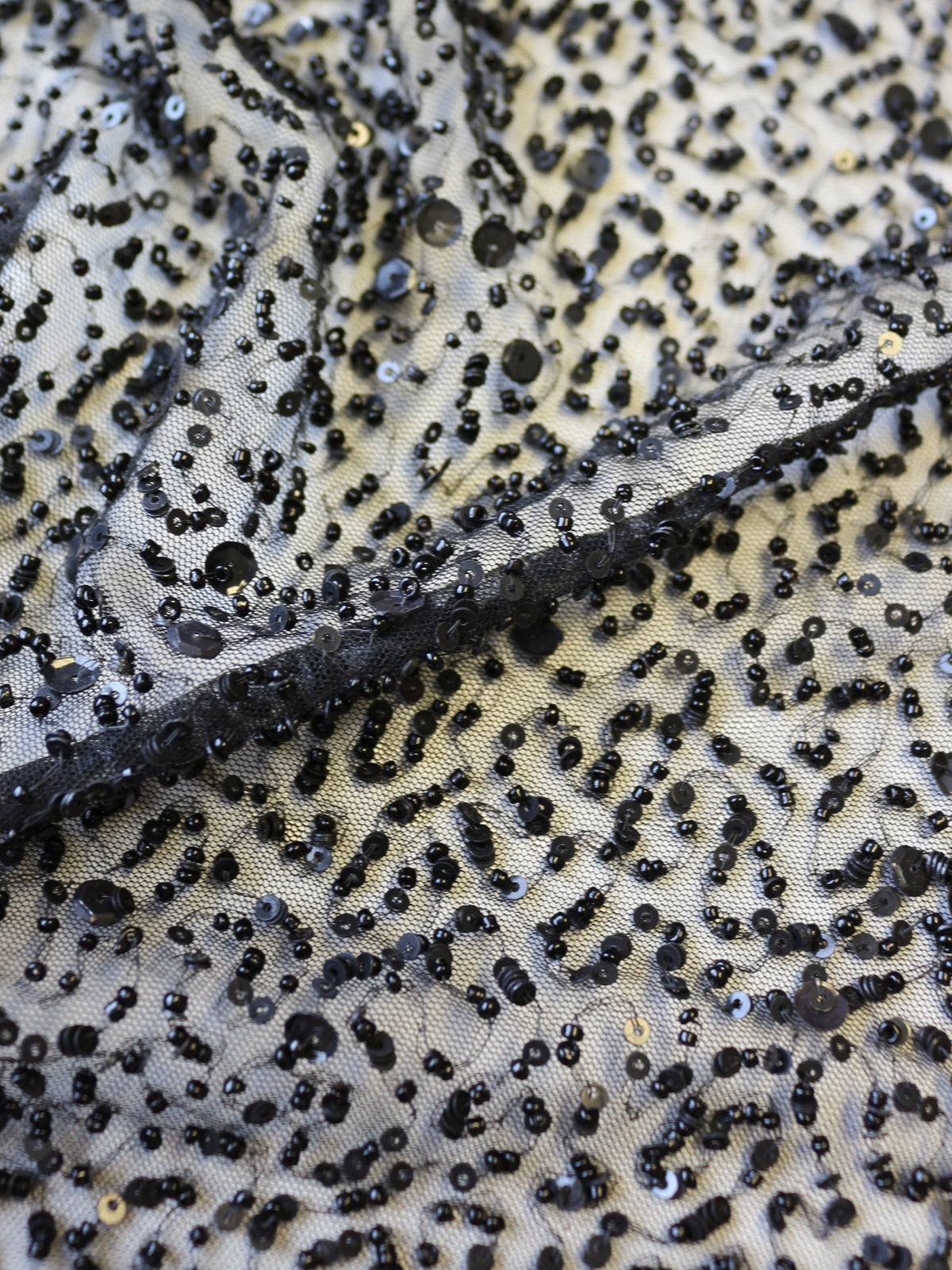 Schwarze Paillettenspitze – Bellamy