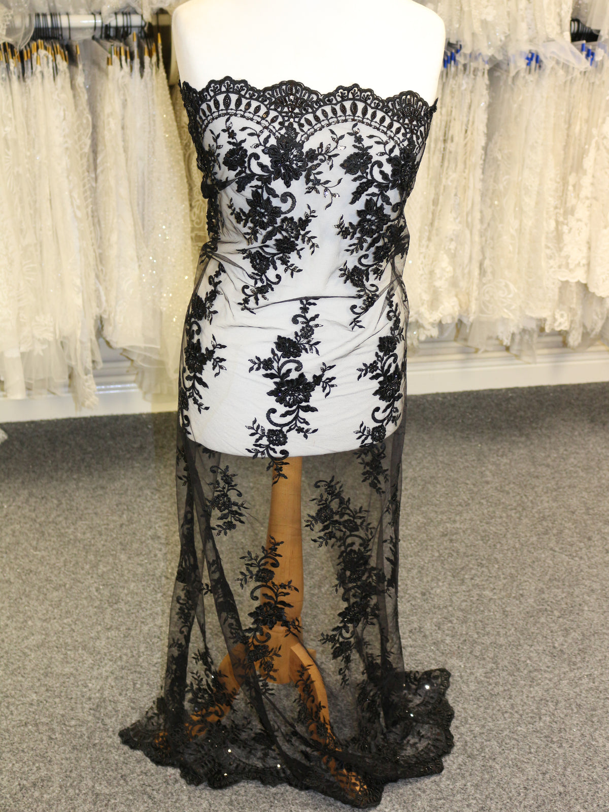 Schwarze Perlenspitze – Ziggy