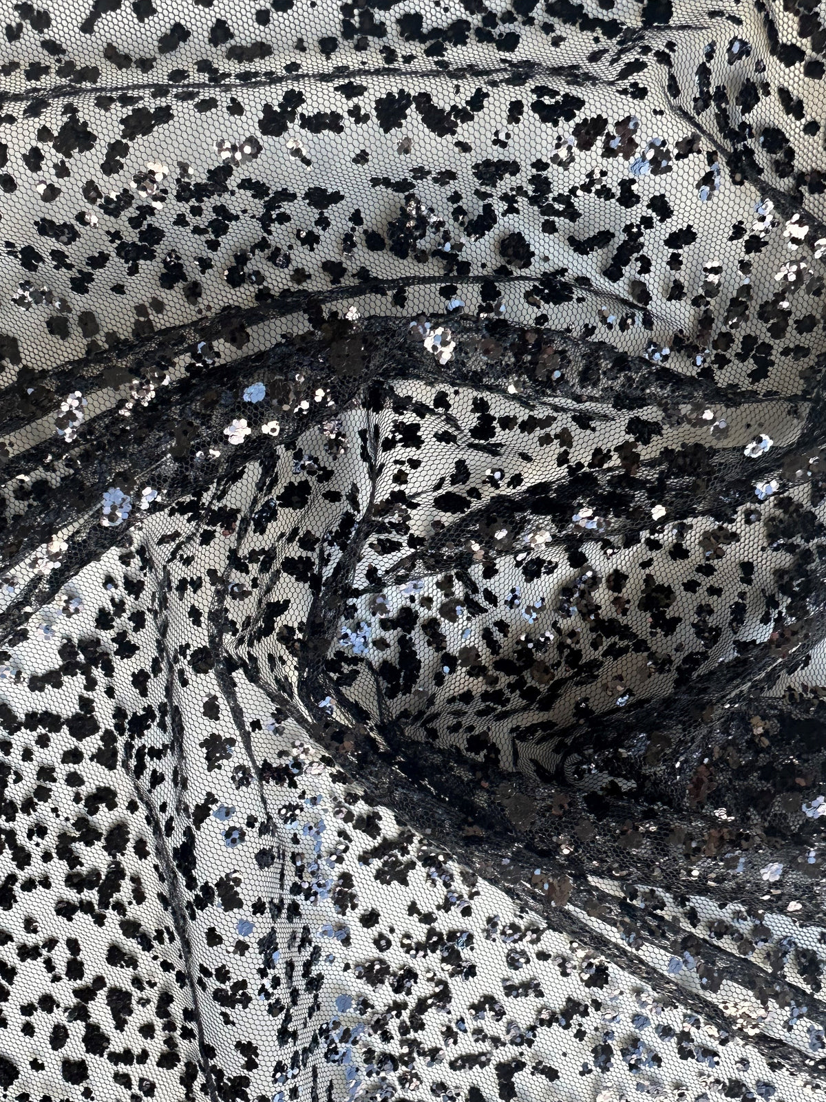 Schwarzer Glitzertüll - Debonair