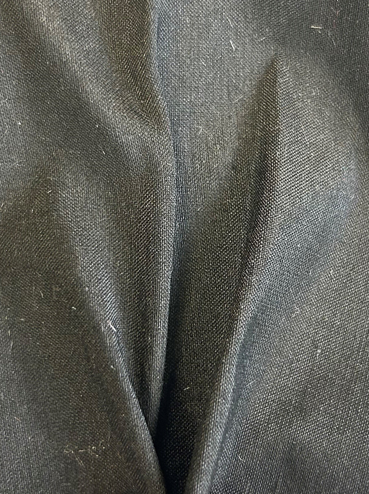 Schwarzes Seidendupion - Cameo