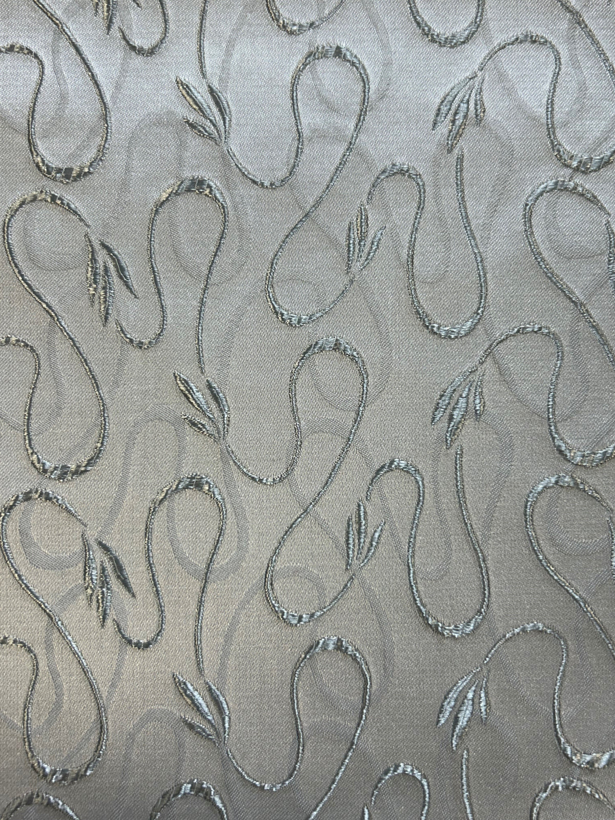 Silberner Westenstoff - Bordeaux