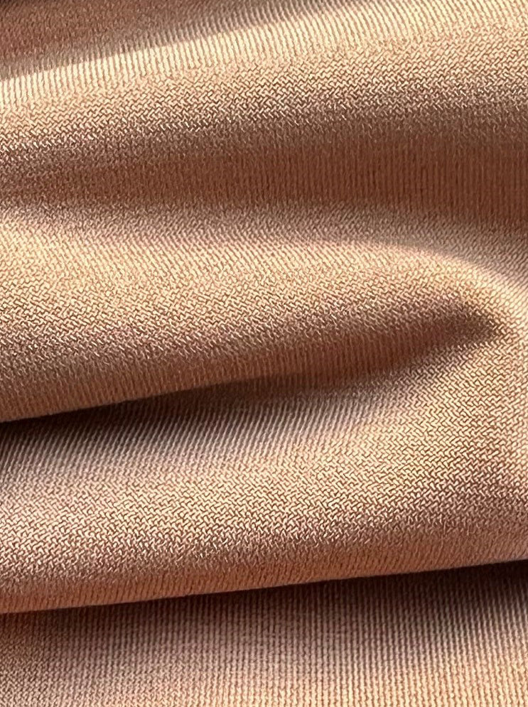 Kamelfarbenes Polyester-Stretch-Jersey - Ritual