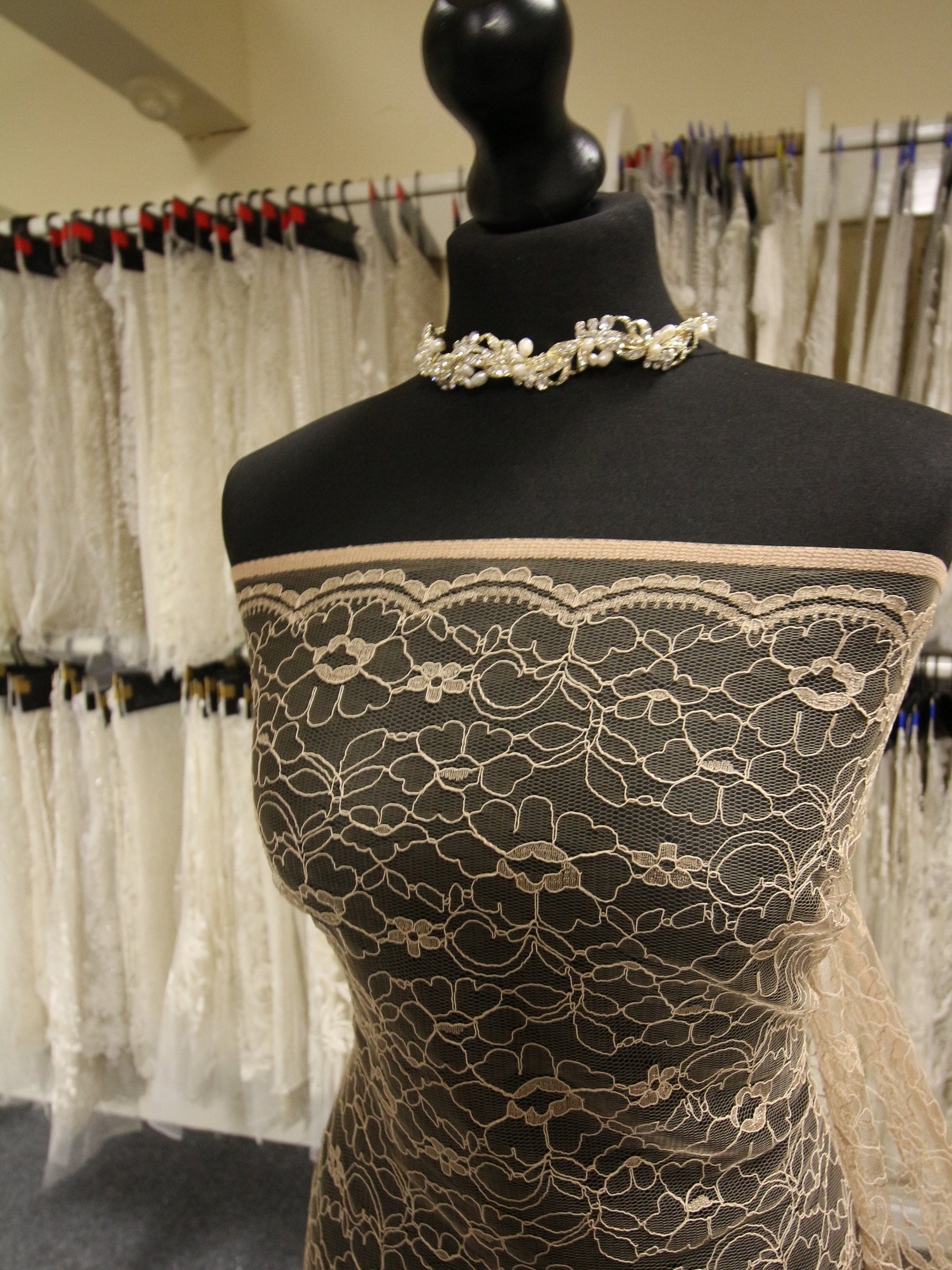 Corded Lace in Cappuccino – Leanne