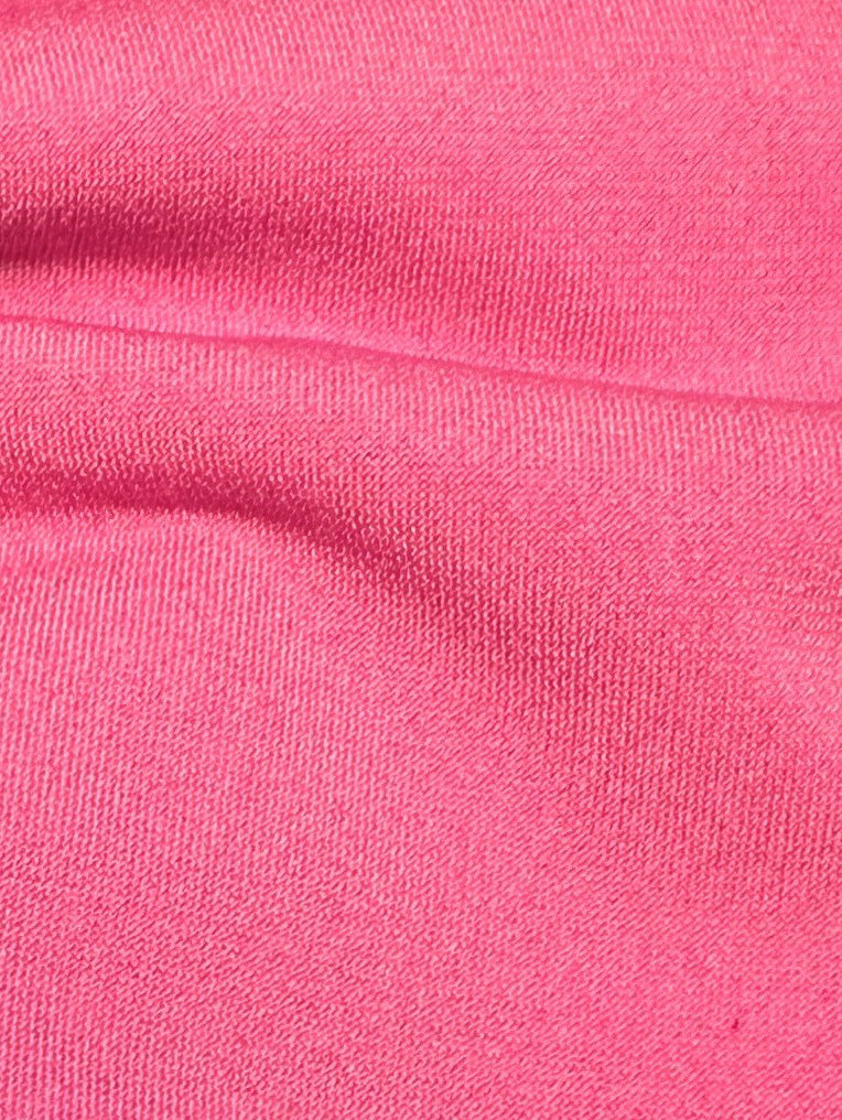 Kirschroter Polyester-Stretch-Jersey – Rumänien