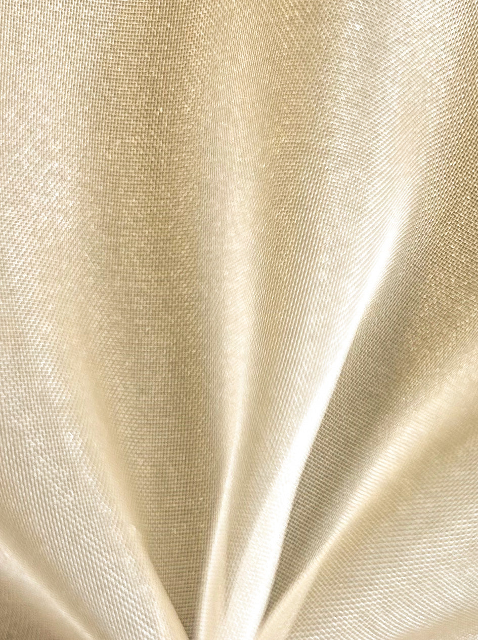 Champagner-Polyester-Chiffon – Honesty