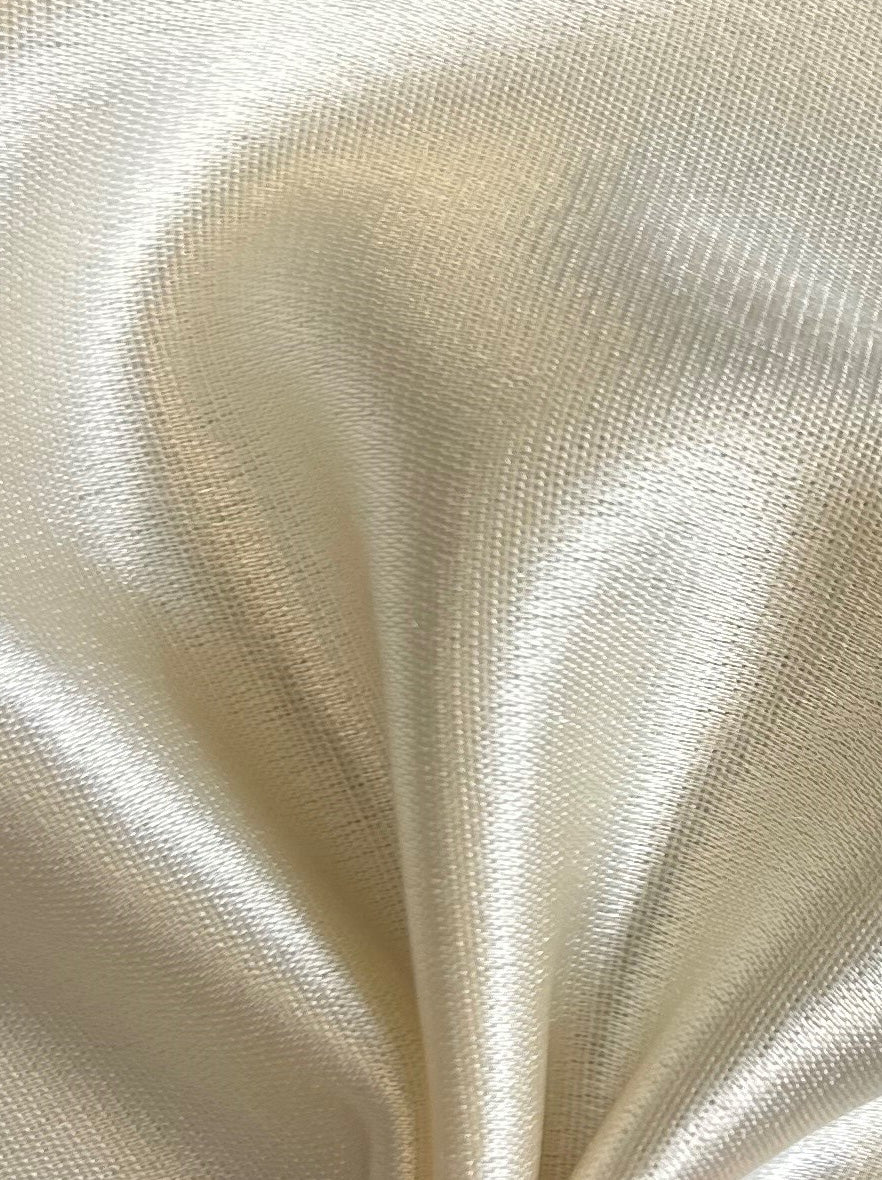 Champagnerfarbener Triacetat-Satin - Liberty