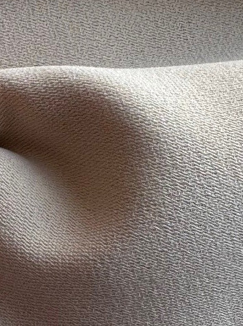 Champagnerfarbener Polyester-Crêpe - Prestige (CF)