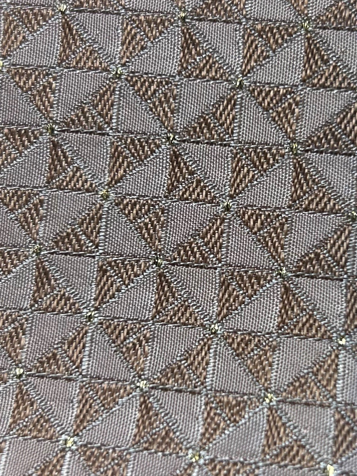 Kaffee Jacquardstoff - Hamburg