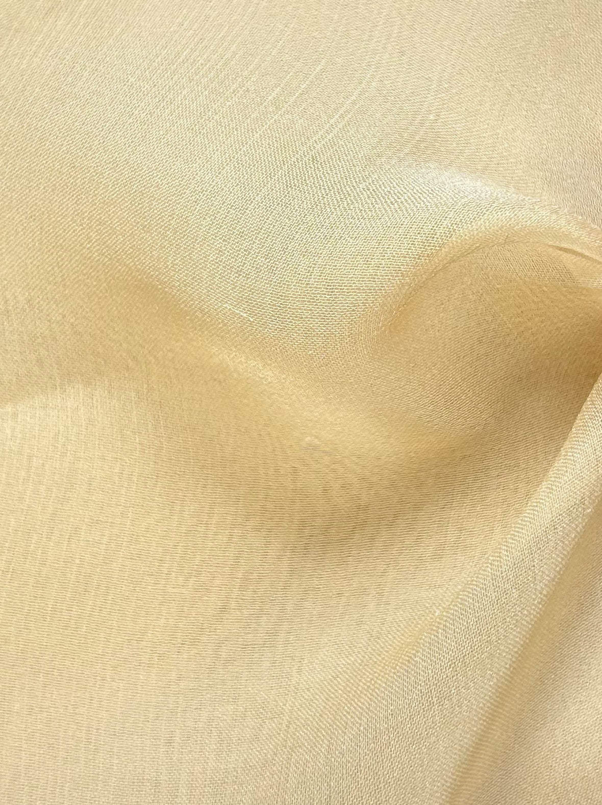 Kaffeefarbener Seidenchiffon – Tempest