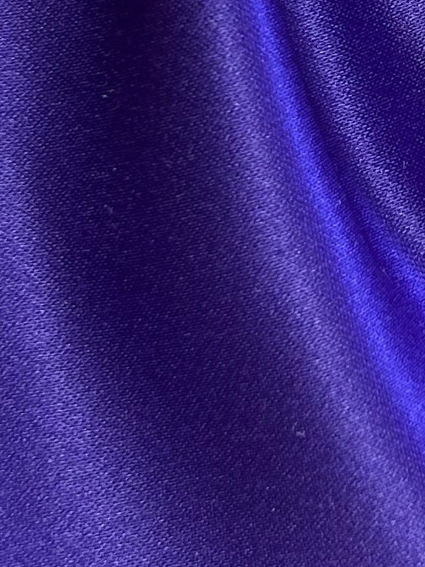 Violetter Polyester Satin - Contessa