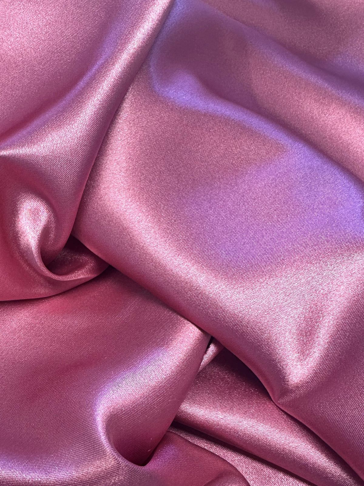 Polyester-Stretch-Satin in Dusky Rosa – Empathy