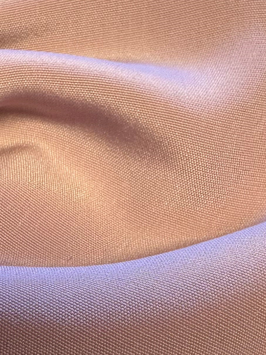 Leichter Polyester-Satin in Altrosa – Jamaika