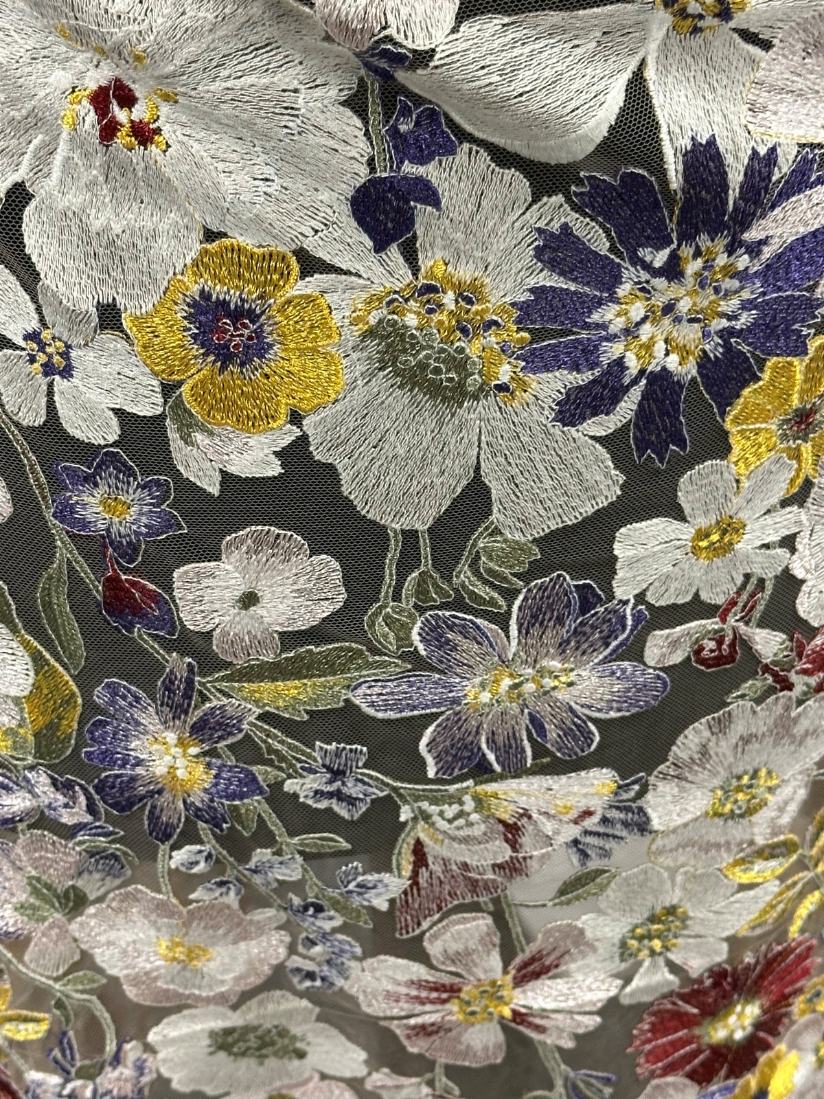 Mehrfarbige Stickspitze - eb5056