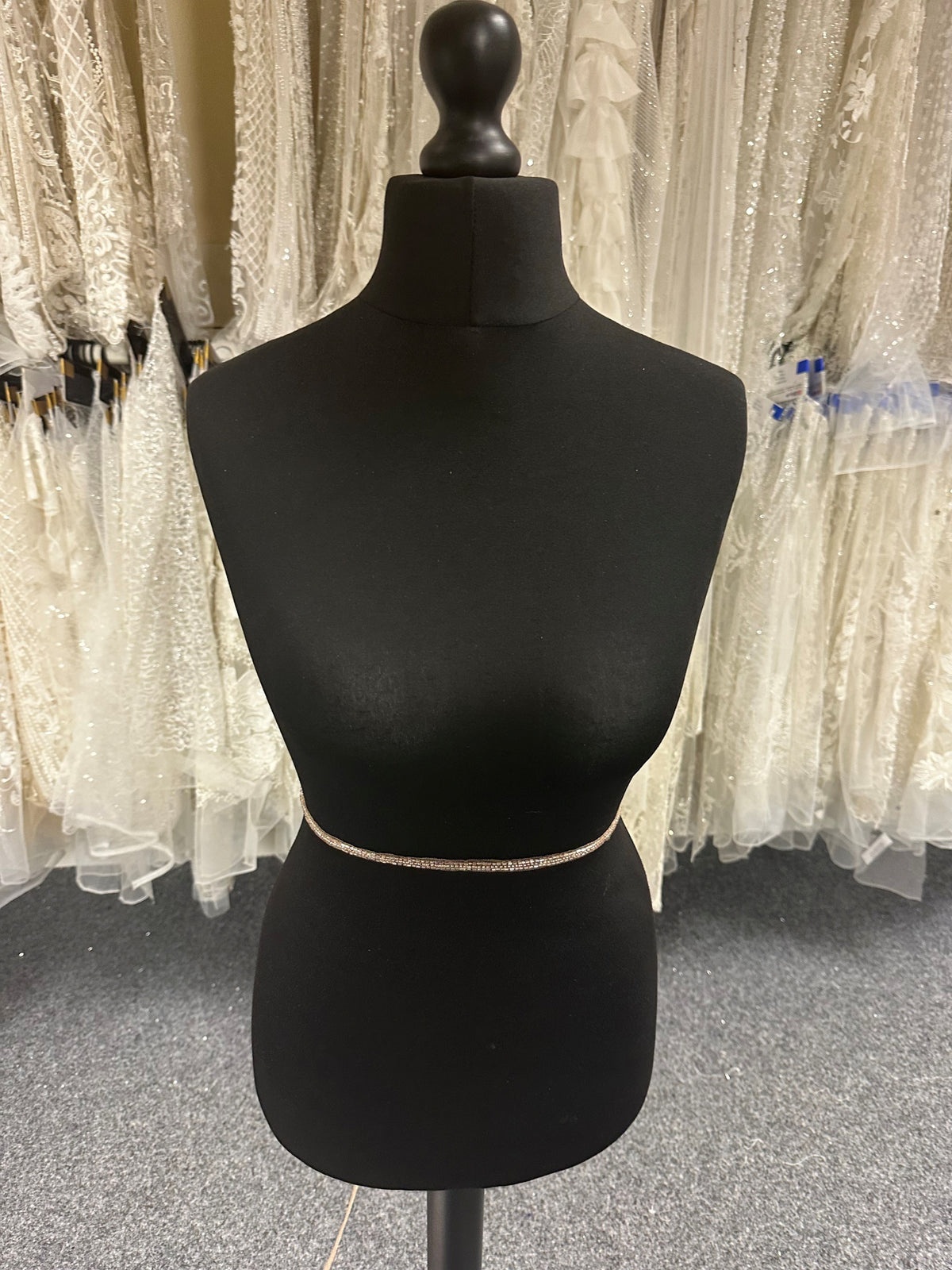 Perlenbesatz in Roségold - EH2025