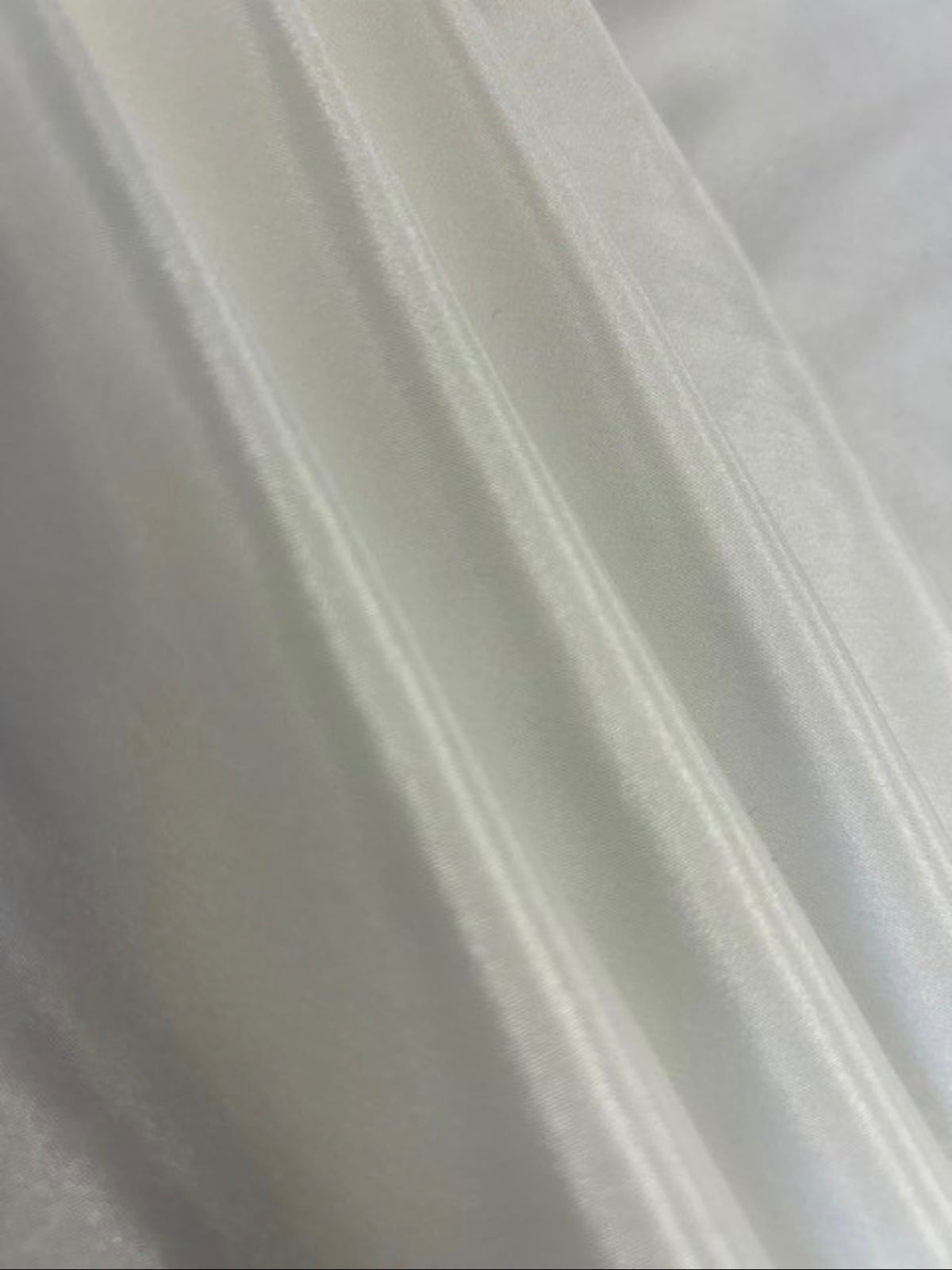 Deluxe-Elfenbein-Polyester-Satin-Stoff - Finesse