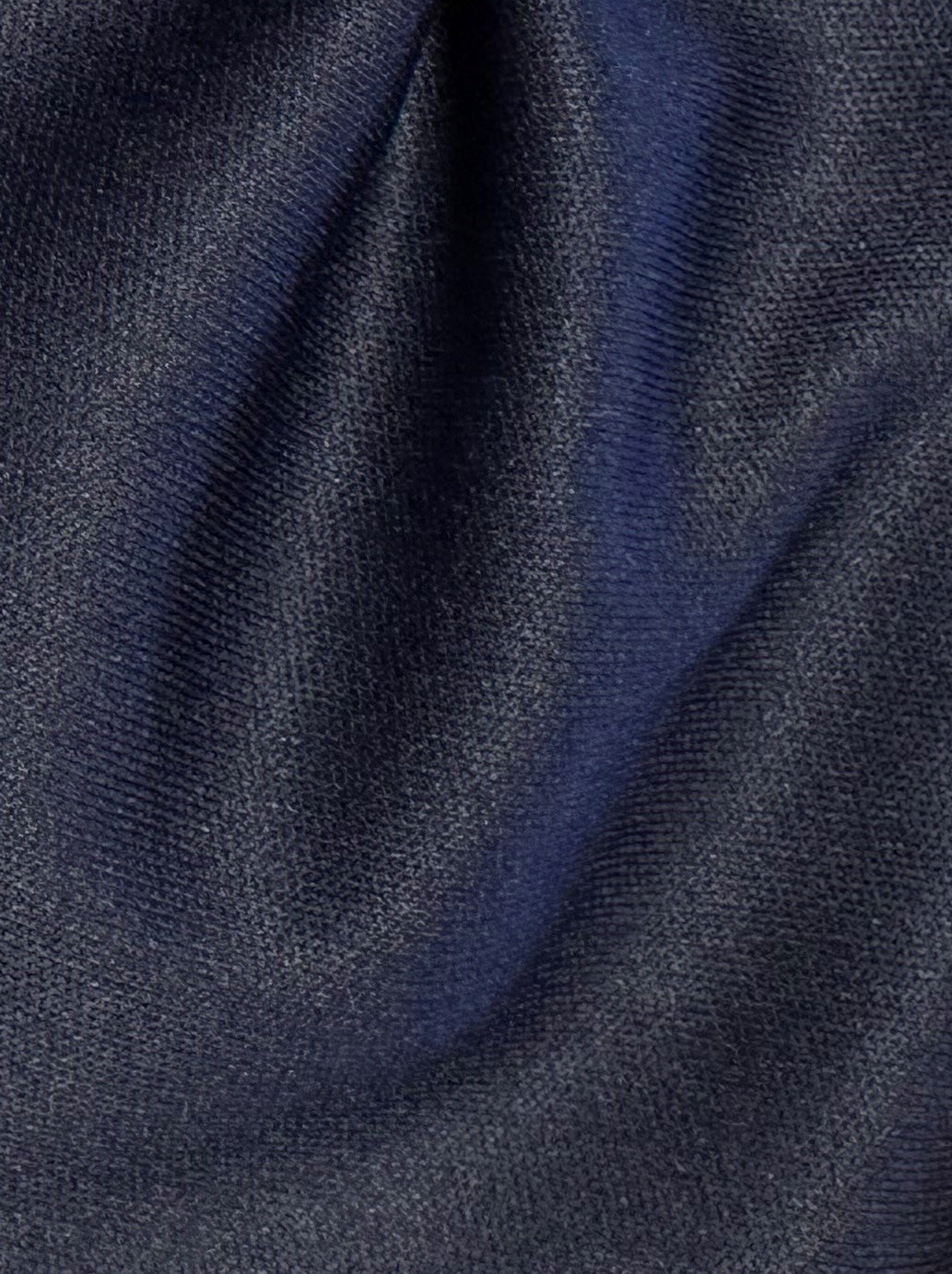 Französisch-Marineblauer, gestrickter Polyester-Futterstoff - Libra