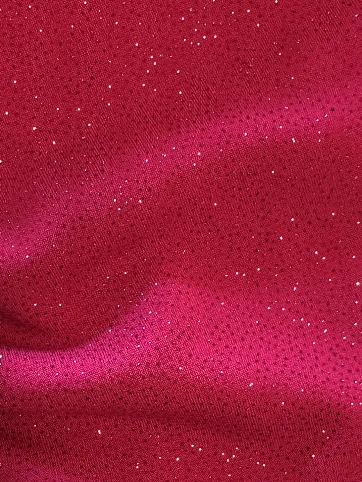 Fuchsia Glitzer Jersey Stoff - Dazzle