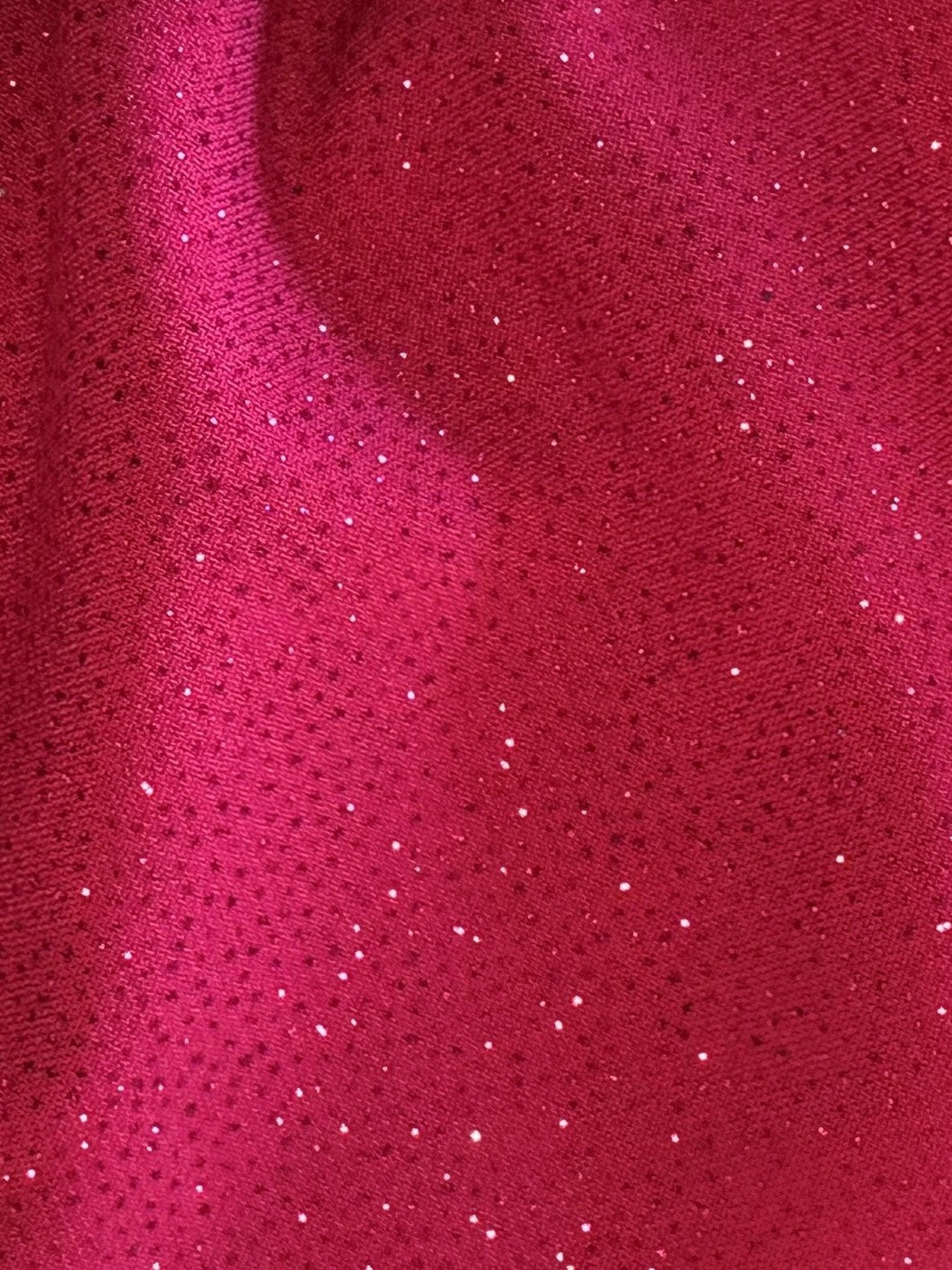Fuchsia Glitzer Jersey Stoff - Dazzle
