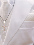 Elfenbeinfarbener Westenstoff - Genf