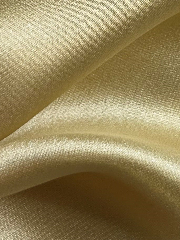 Seidensatin in Honigfarbe - Splendor