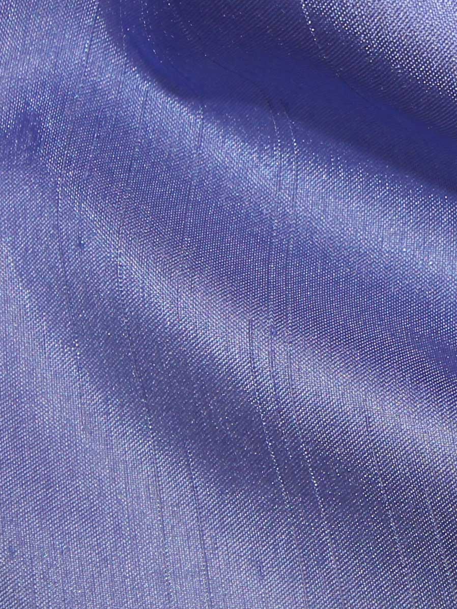 Hyazinthen-Dupion mit Polyester-Satin-Rückseite – Klarheit