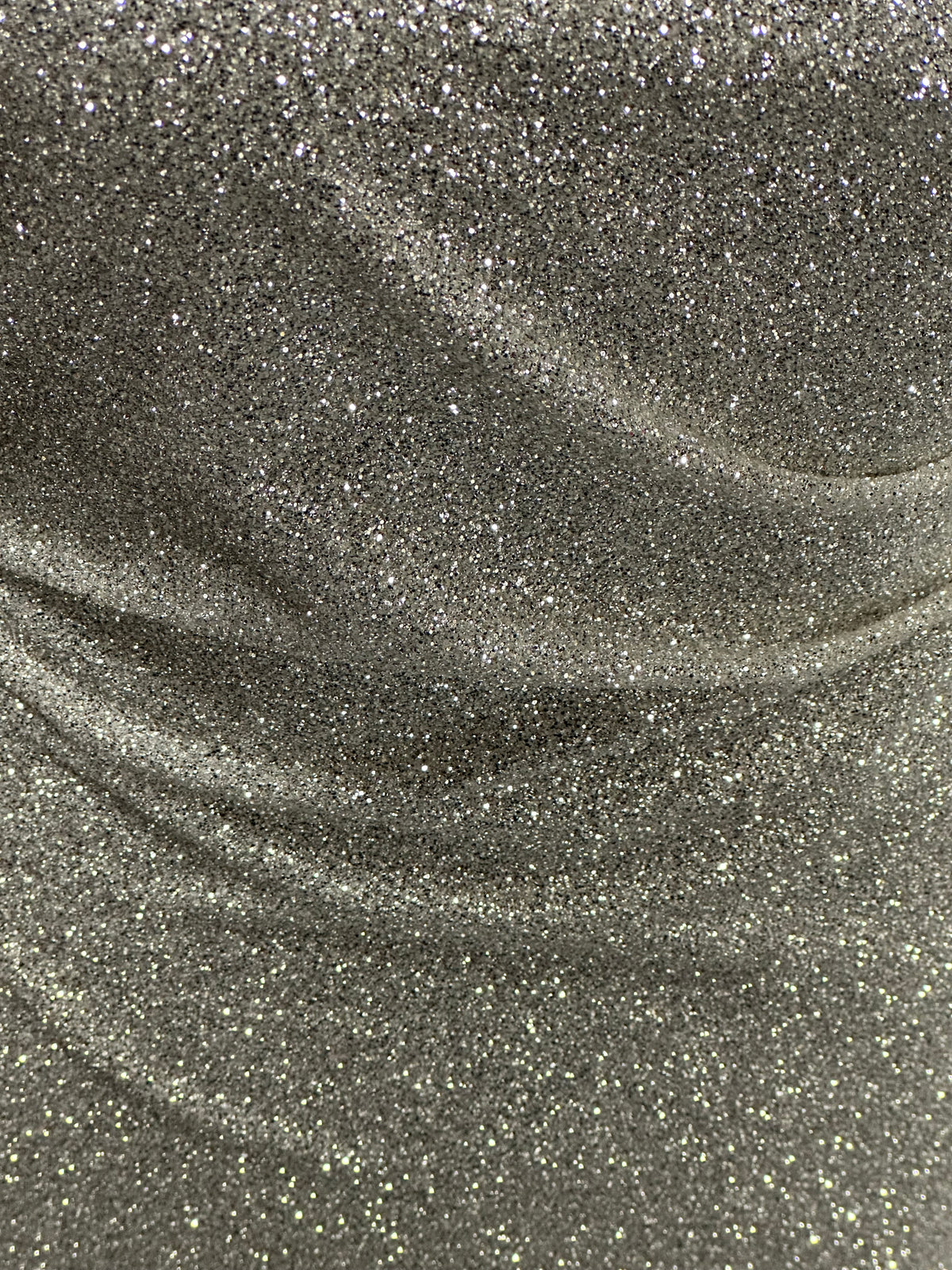 Elfenbeinfarbener Glitzertüll – Lax