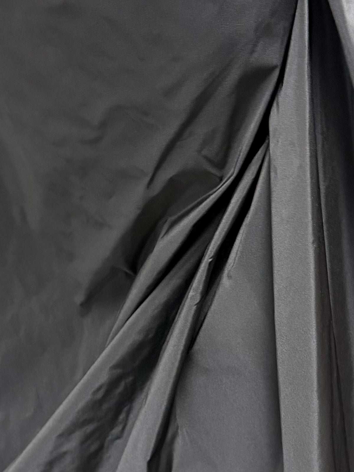 Schwarz Polyestertaft - P599