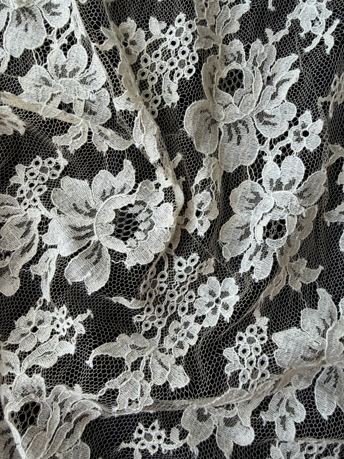 Beige Chantilly-Spitze - P305 (140cm)