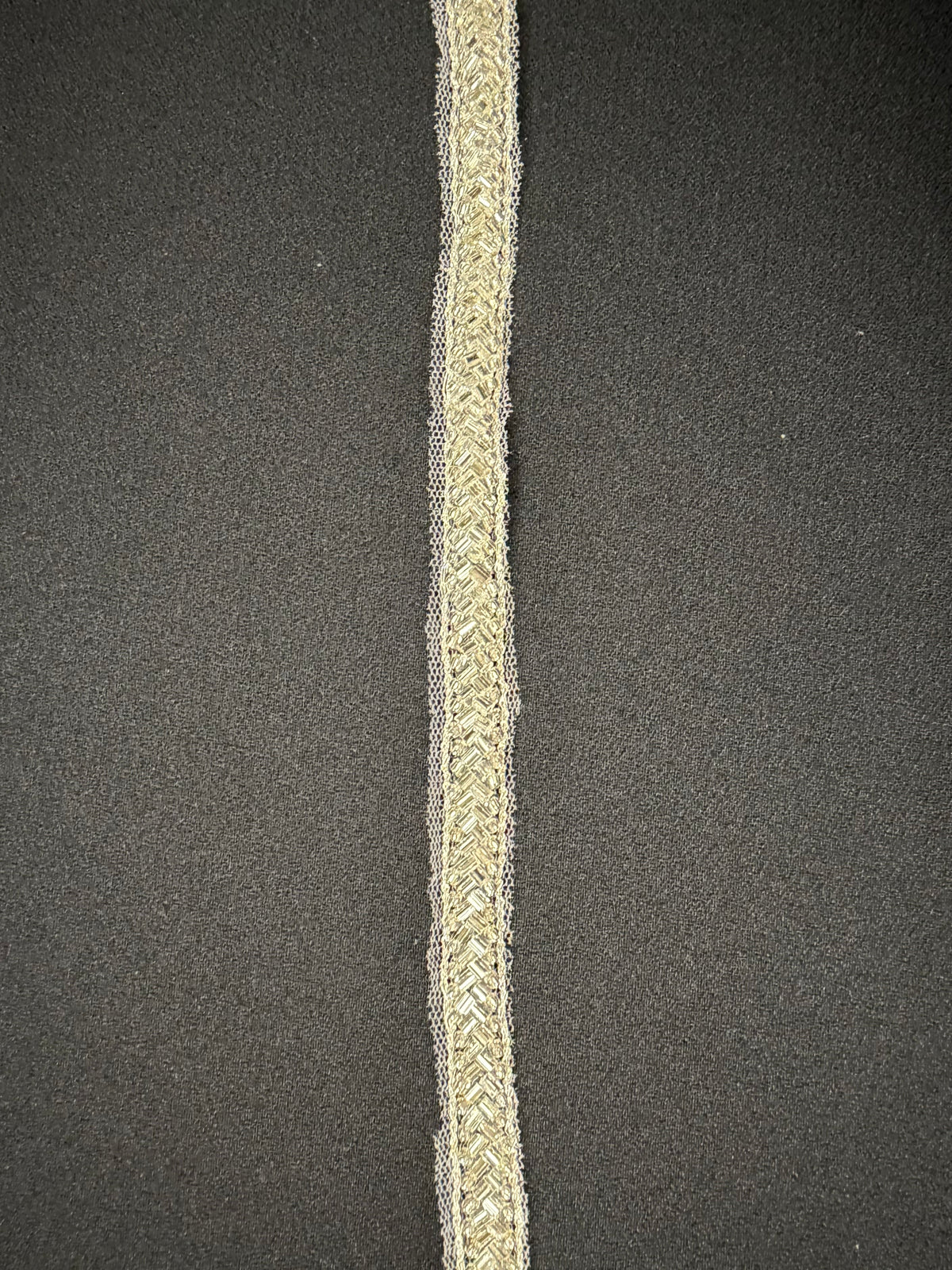 Silberne Perlenkante - T717
