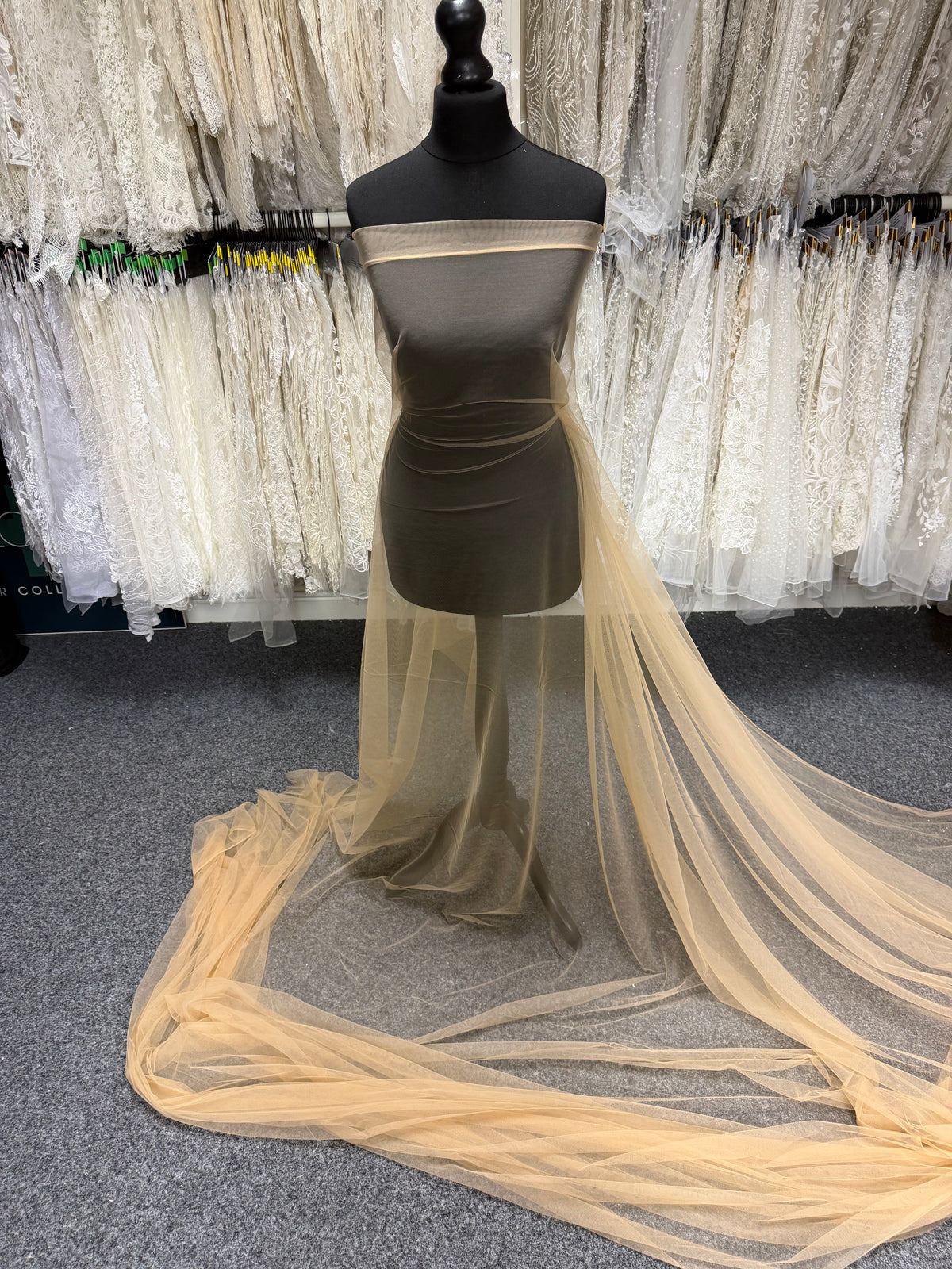 Nude Tulle for Veils – TU0055