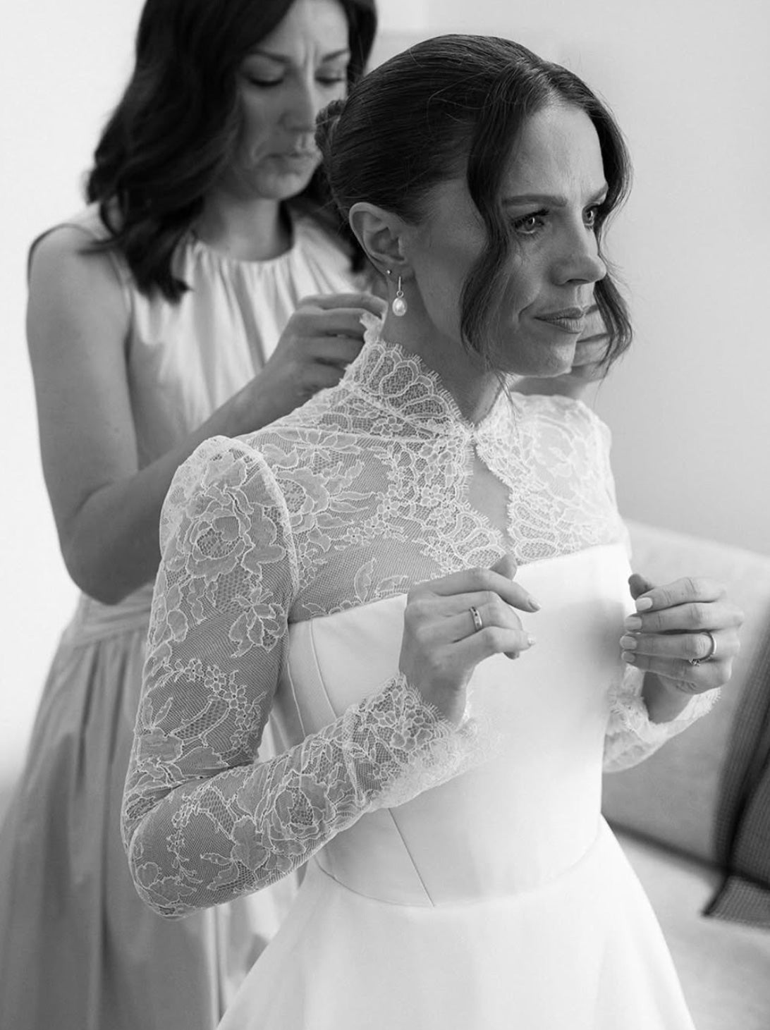 Elfenbeinfarbene Chantilly-Spitze – Imelda