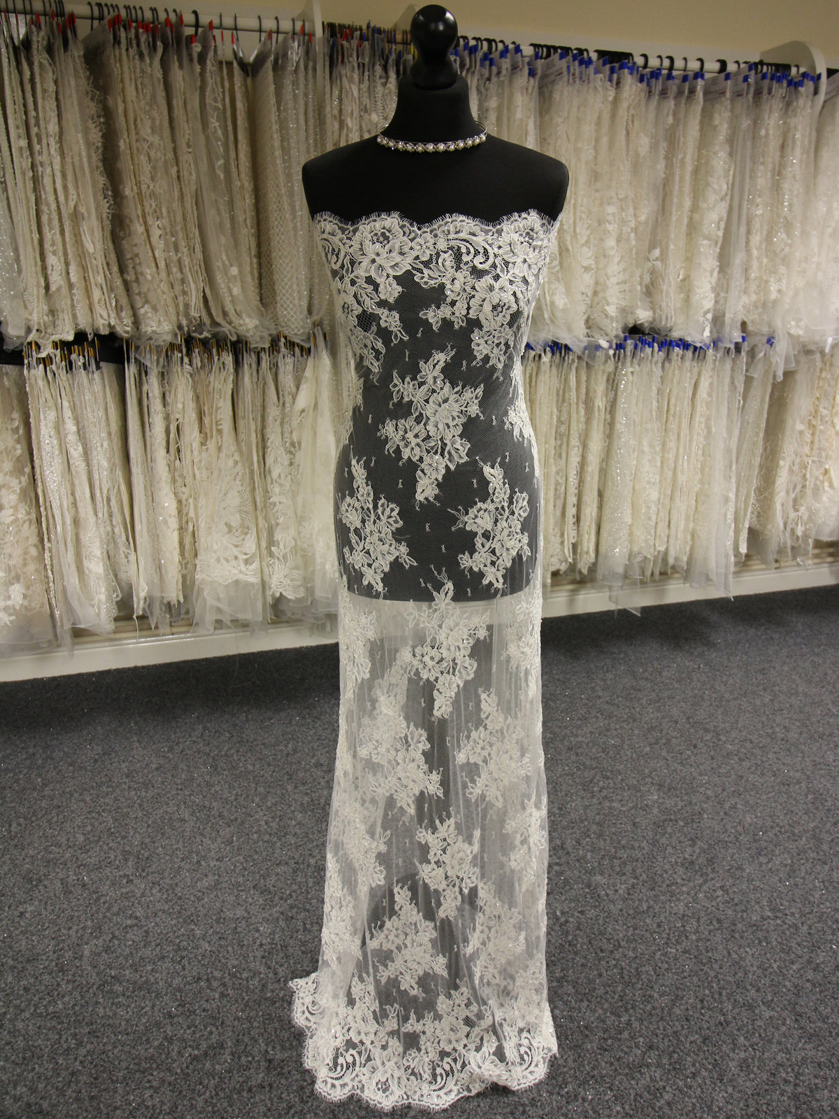 Elfenbeinfarbene Kordelspitze – Ruth