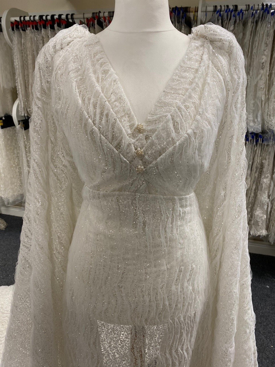 Elfenbeinfarbene Couture-Spitze – Empanda