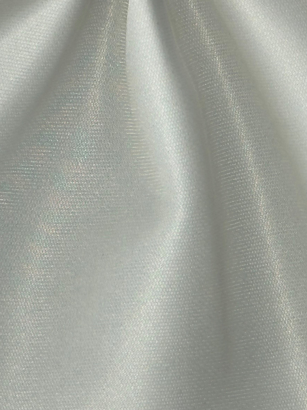 Ivory Polyester Satin Fabric - Redeem