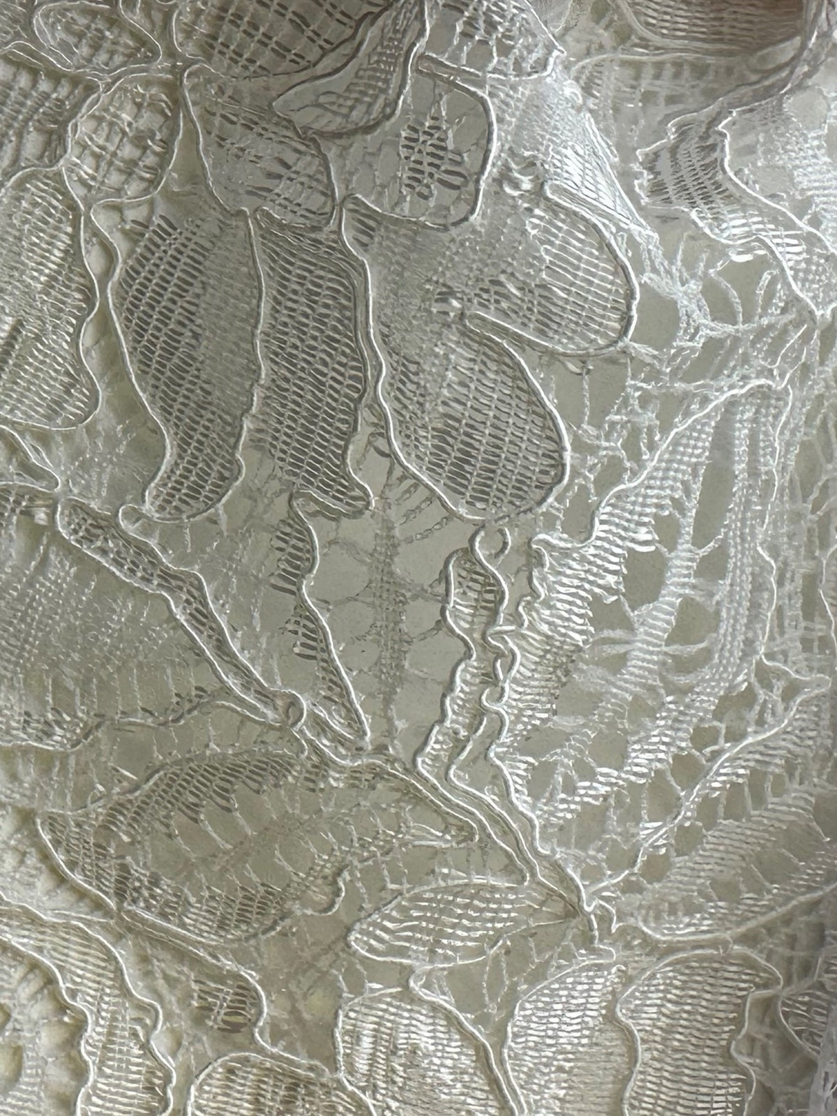 Elfenbeinfarbene Kordelspitze - Tocca