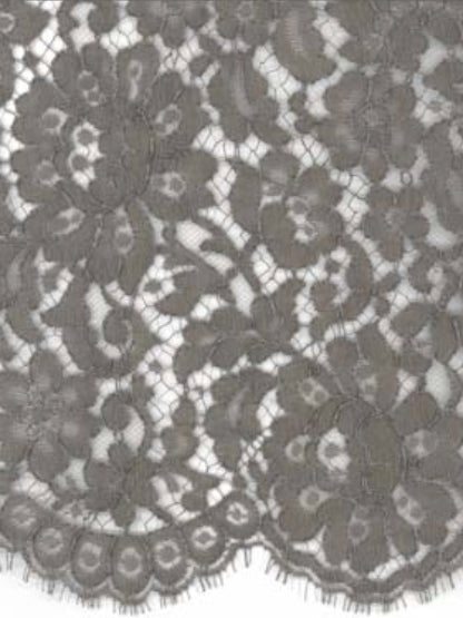 Taupefarbene Chantilly-Spitze - LA4001