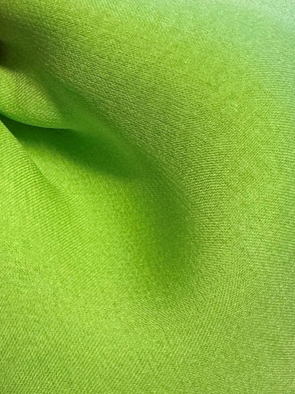 Limettengrüner Seidenchiffon – Tempest
