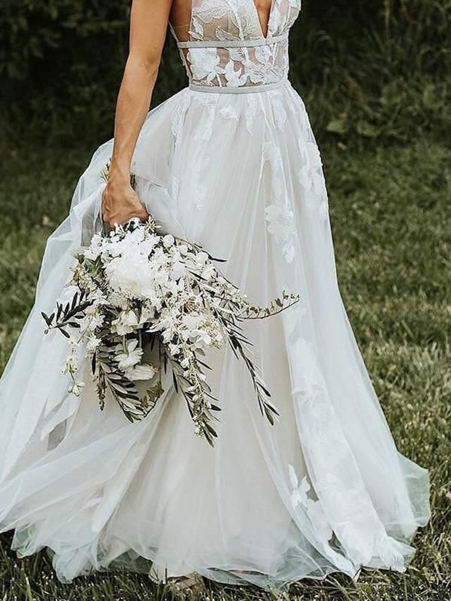 Weißes Kleid Netz - Maestro
