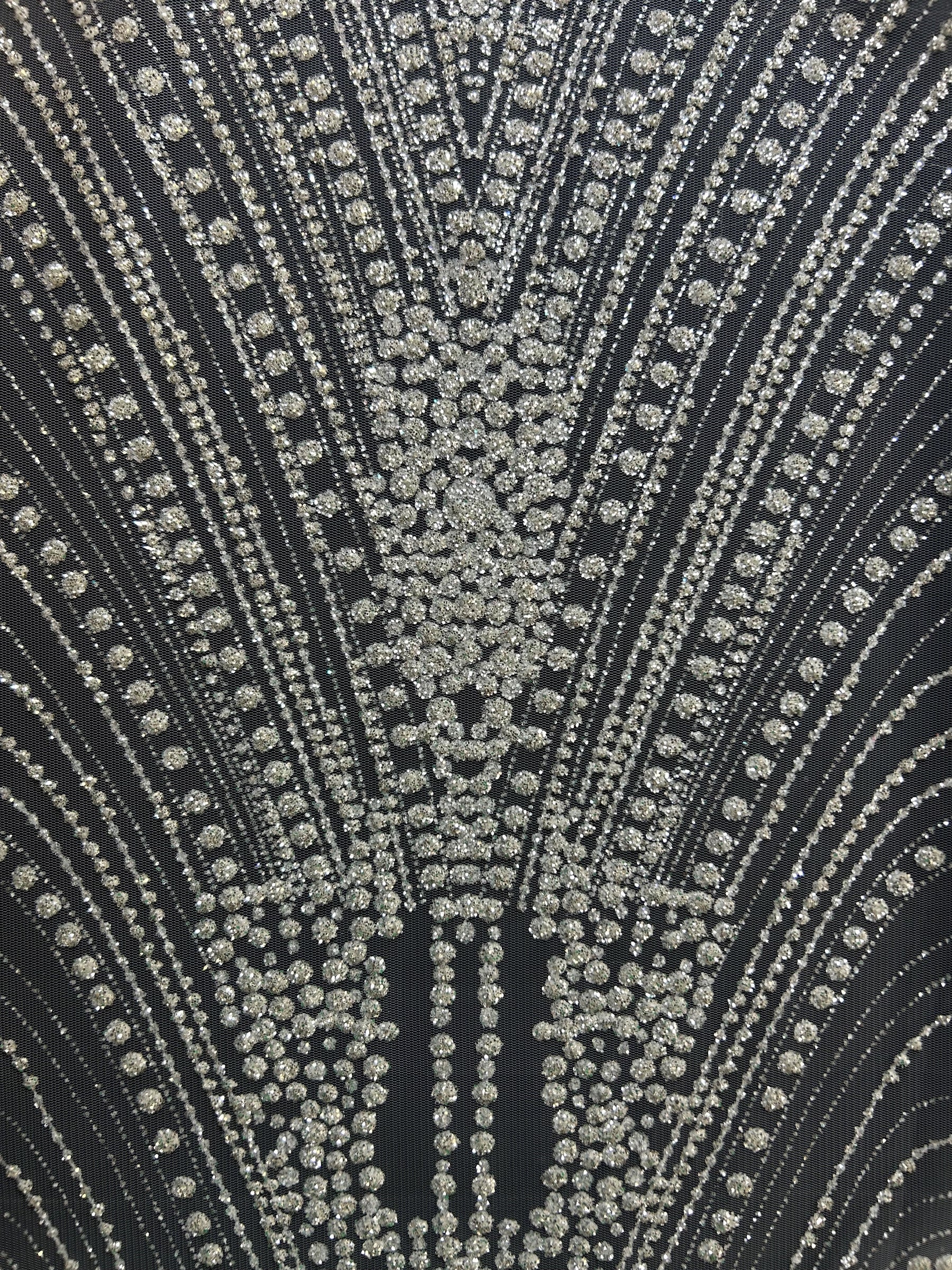 Elfenbeinfarbene Glitzerspitze – Nirvana