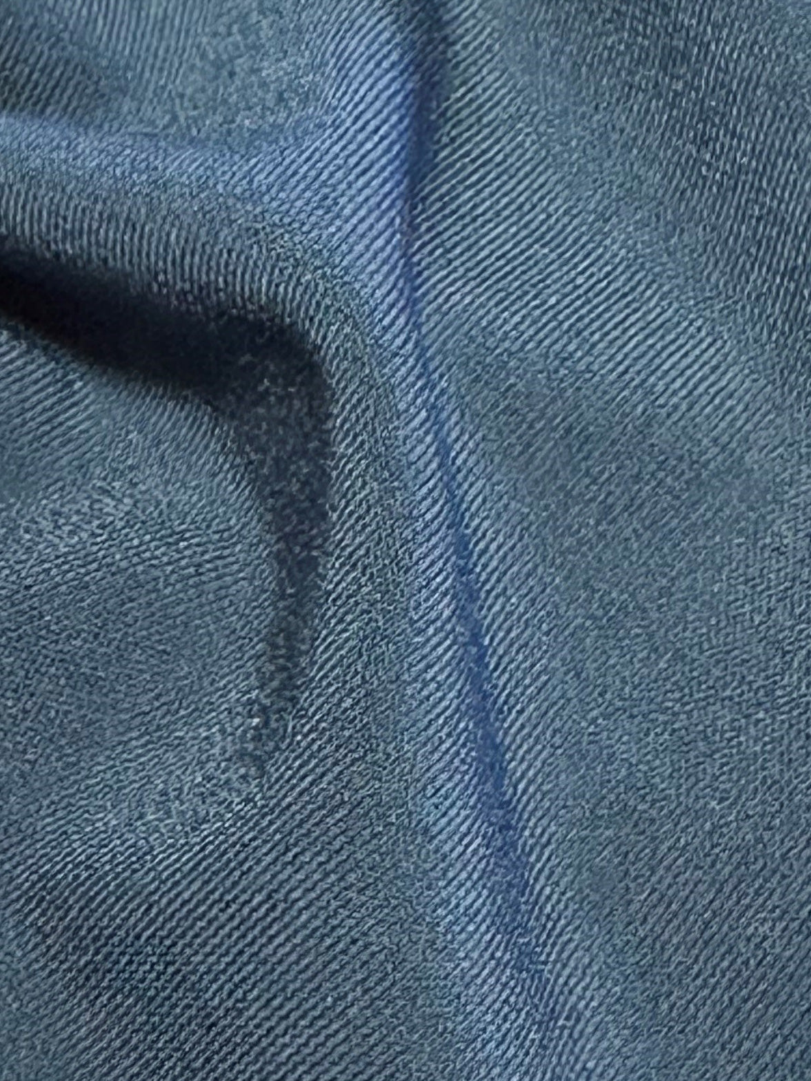 Marineblauer schwerer Stretch-Jersey – Affair