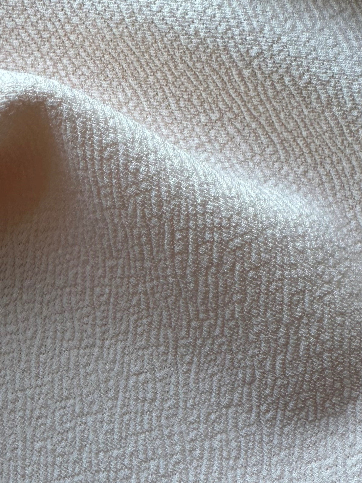 Nude Blush Stretch Polyester Schwerer Krepp - Spanien