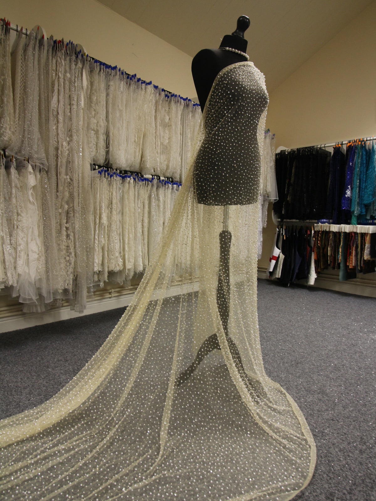 Nude Diamante Tüll – Charlie